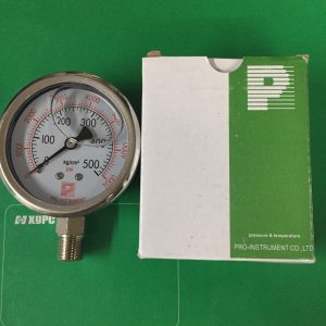 Đồng hồ áp suất giá rẻ 0-500kg/cm2, mặt 63mm,