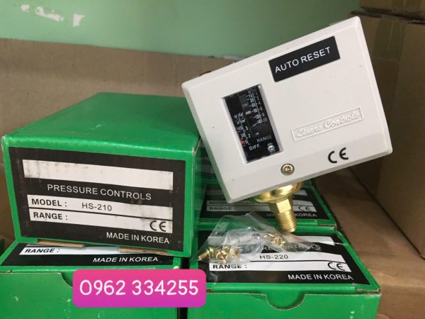 Công tắc áp suất Autosigma HS-210 chính hãng Hàn Quốc