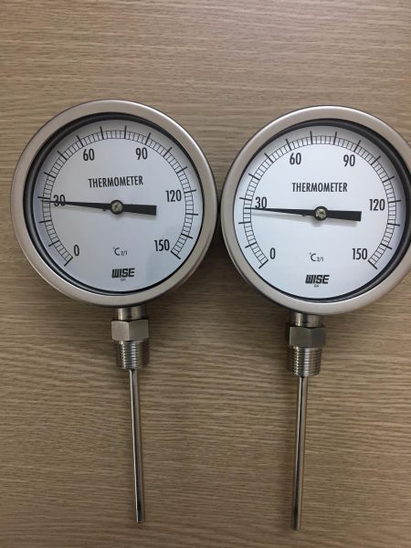 Đồng hồ đo nhiệt độ chân đứng 150oC
