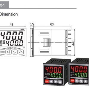 Bộ điều khiển nhiệt độ AX4 - 4A.