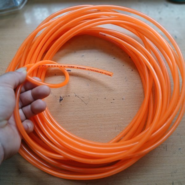 Dây hơi khí nén phi 6 màu cam