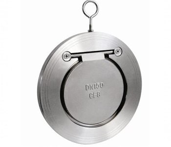 Van 1 chiều cửa lật dạng treo inox
