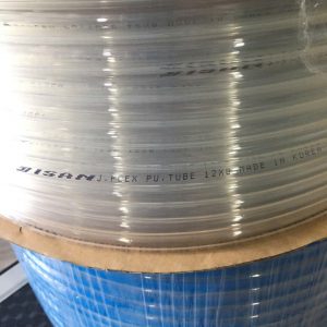 Dây hơi khí nén Phi 12x8 JISAN Hàn Quốc màu trắng trong - Hàng chất lượng cao