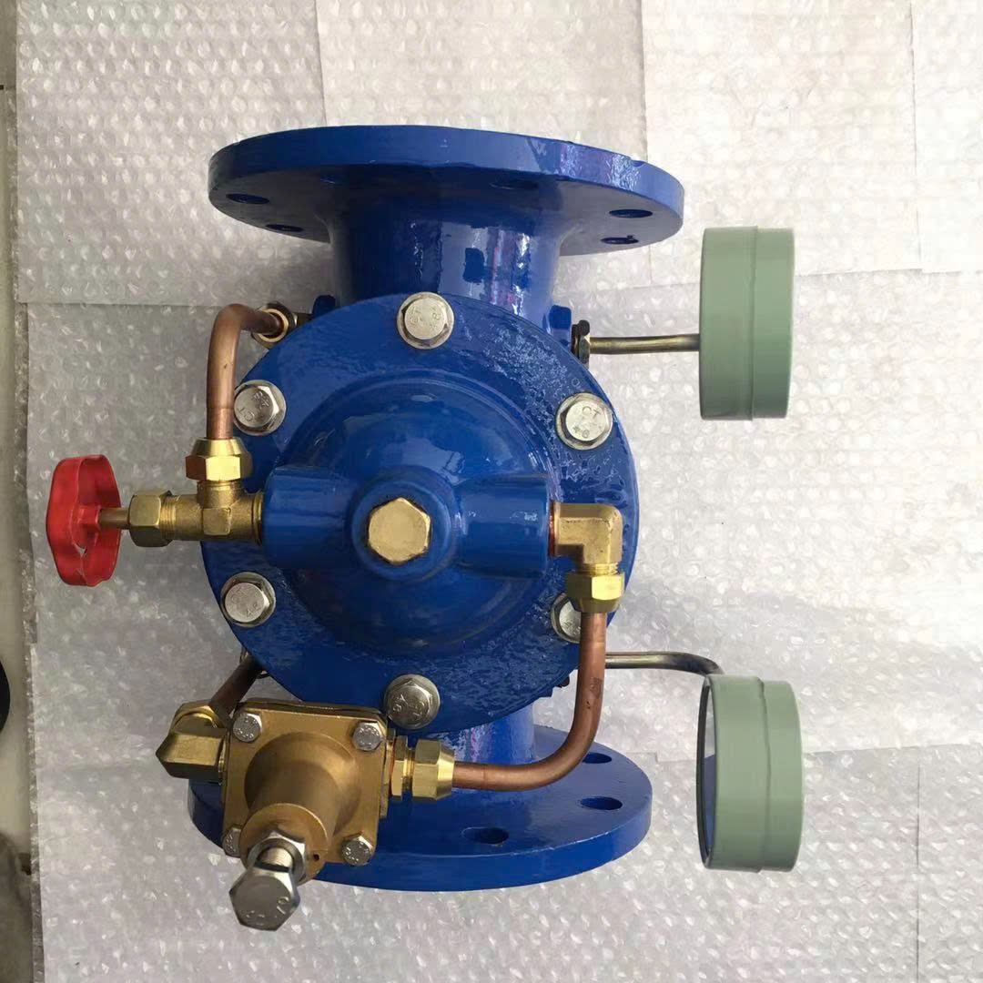 Van giảm áp nước mặt bích 200X-16 QT450