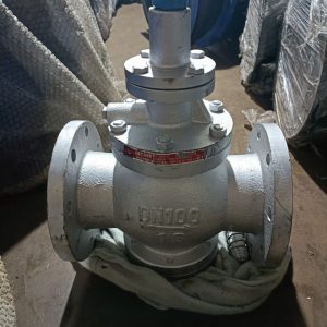 Van giảm áp hơi nóng mặt bích
