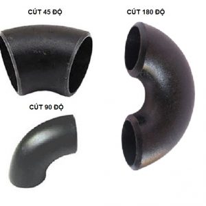 Cút thép hàn SCH20 - SCH40 45 độ, 90 độ, 180 độ