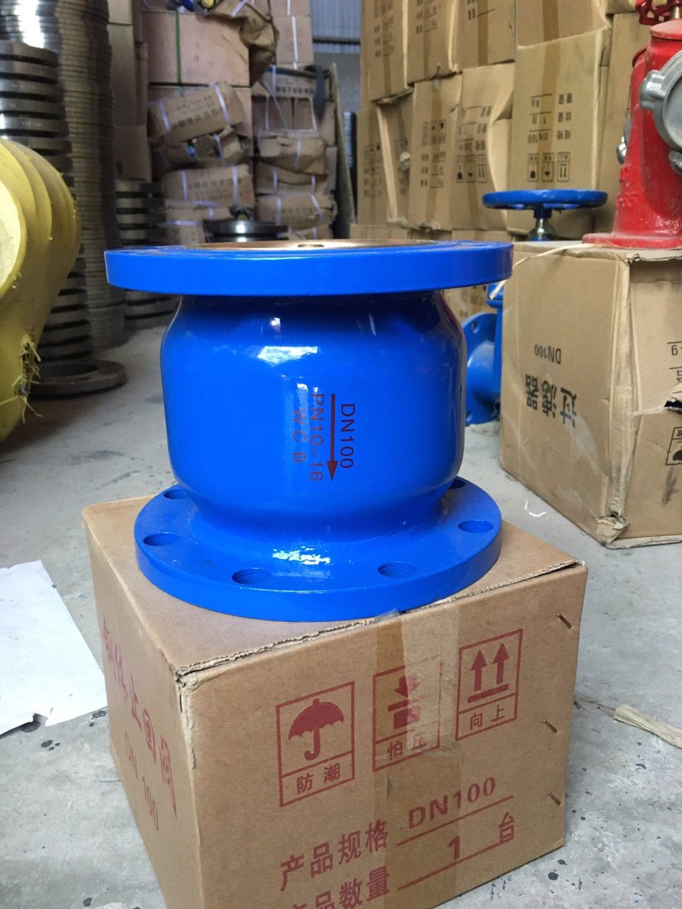 van 1 chiều lò xo