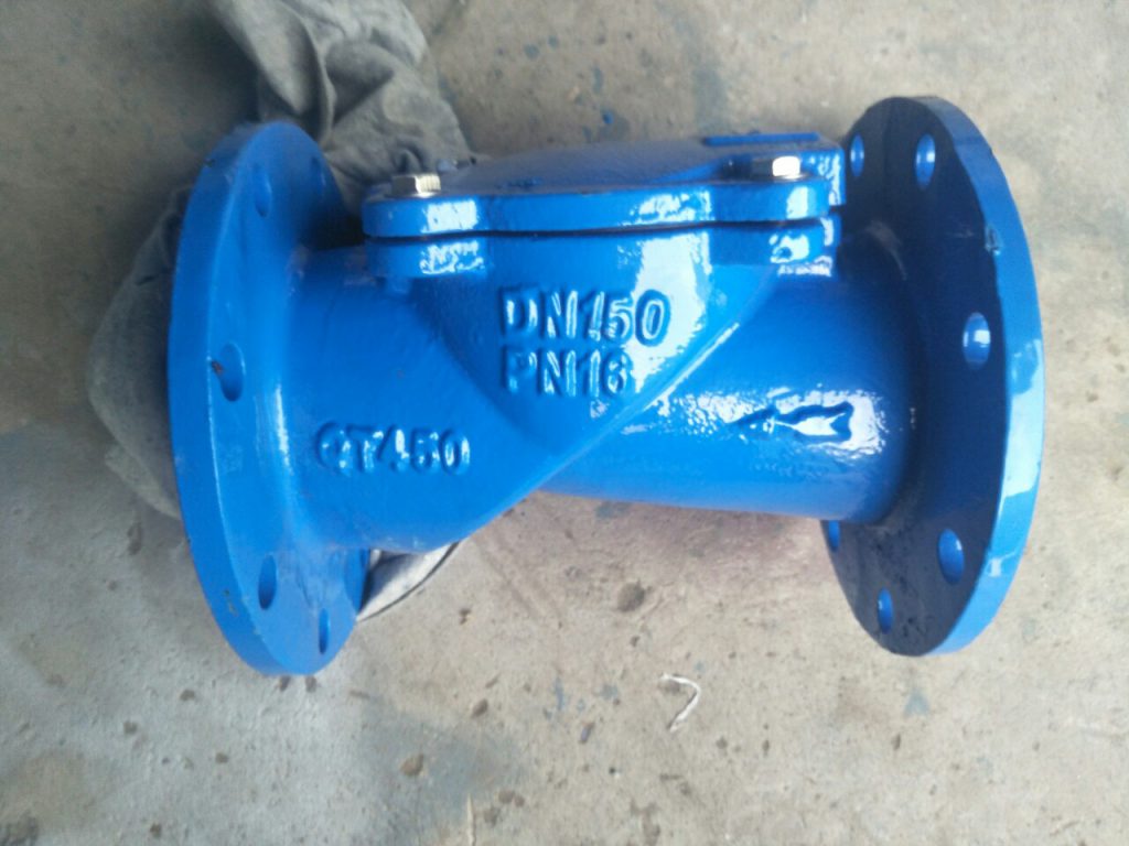 Van 1 chiều lá lật cánh cao su DN150 QT450