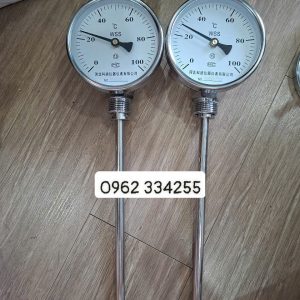 Đồng hồ nhiệt WSS411 0-150oC, chân thẳng