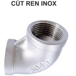 Cút ren inox 304 DN15