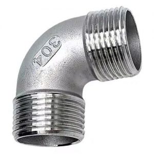 Cút ren inox 2 đầu ren ngoài