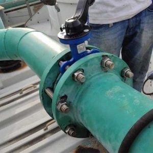 Chếch thép hàn DN150.