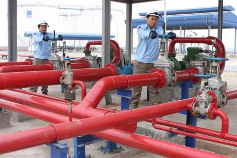 Ứng dụng chếch thép hàn DN250.