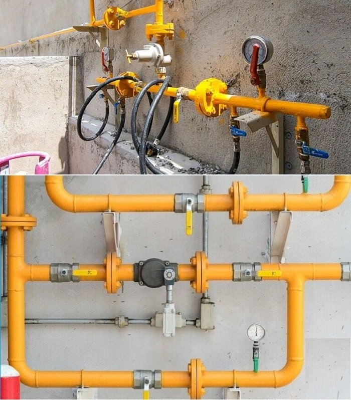 Ứng dụng Tê thép hàn DN15.